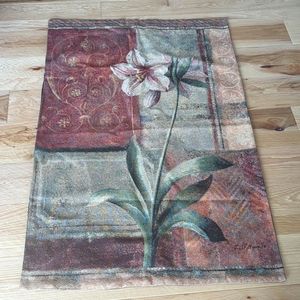 Le Jardin tapestry of a Lily